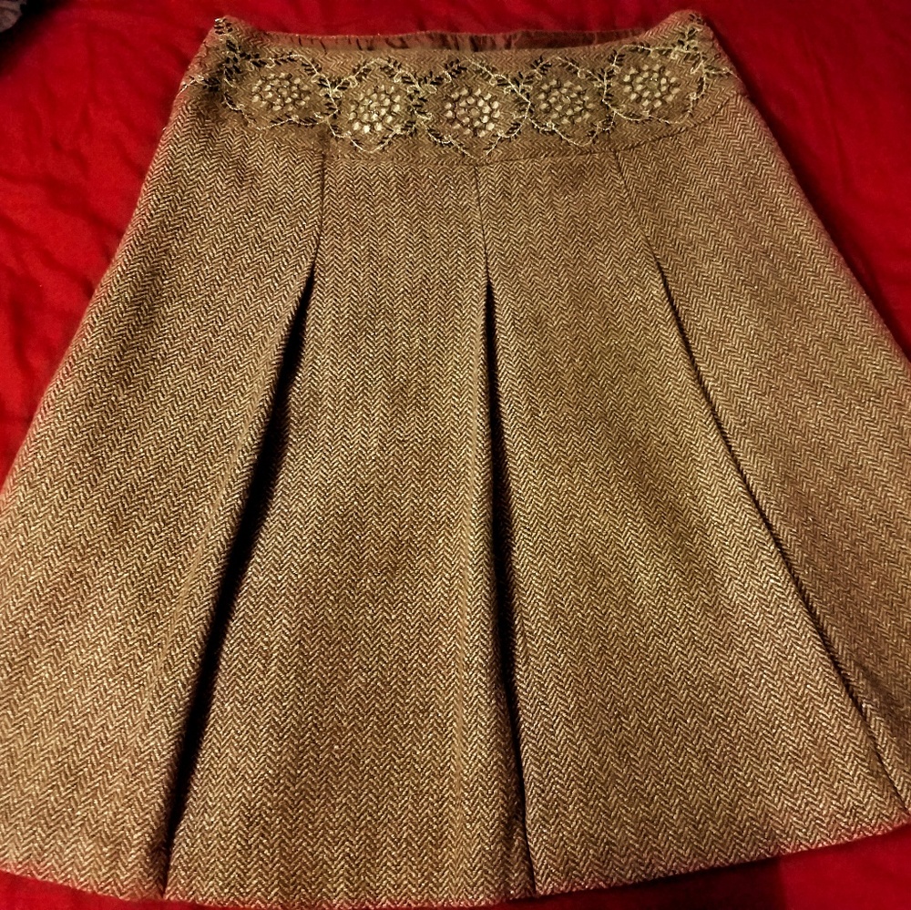Brown Loft Skirt